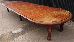 19th Century Dining Table by Gillow 57 long min 57½ deep 208 mech 189½ long leaves _38.JPG